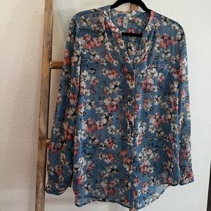 Kut From the Kloth Chiffon Blouse